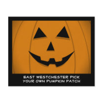 Jack-O-Lantern Pumpkin Graphic Customisable Flyer
