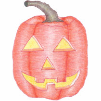 Jack-O-Lantern Wall Sculpture Acrylic Cut Out