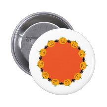 Jack O Lantern Wreath Buttons