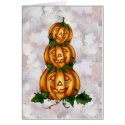 JACK-O-LANTERNS by SHARON SHARPE cards