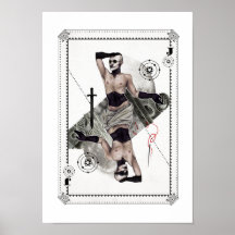Jack of Carbon Art Print