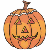 Jack O'Lantern Pin Cut Outs