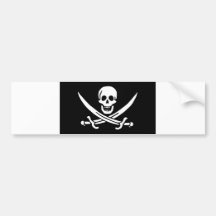 Jack Rackham Bumper Sticker