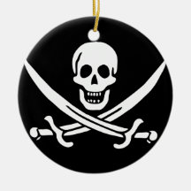 Jack Rackham; Jolly Roger Flag; Pirate Ornaments