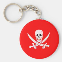 Jack Rackham-White Keychains