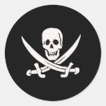 Jack Rackham-White Round Stickers