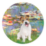 Jack Russell 11 - Llilies 2 stickers
