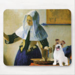 Jack Russell 11 - Woman with Pitcher mousepads