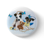 Jack Russell  Angel Babies buttons