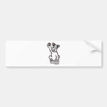 Jack Russell Best Pal Bumper Stickers