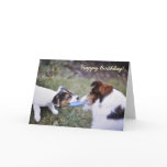 Jack Russell birthday card