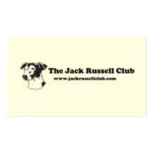 Jack Russell Club Cards Business Card Templates