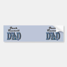 Jack Russell DAD Bumper Sticker