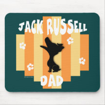 Jack Russell Dad Mousepad
