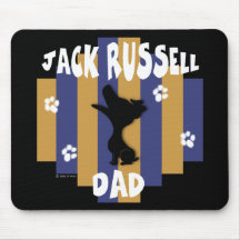 Jack Russell Dad Mousepad
