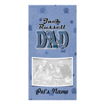 Jack Russell DAD Photo Cards