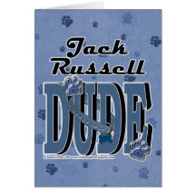 Jack Russell Dude Greeting Cards