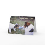 Jack Russell Father's day card