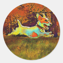 jack russell sticker