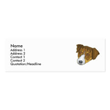 Jack Russell Terrier Business Card