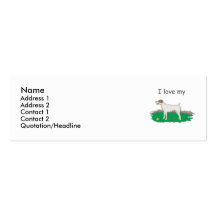 Jack Russell Terrier Business Cards