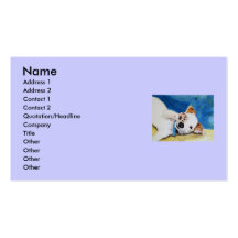 Jack Russell Terrier Business Cards