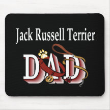 Jack Russell Terrier Dad Gifts Mouse Mats