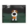 Jack Russell Terrier Halloween Postcard