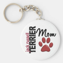 Jack Russell Terrier Mum 2 Keychain