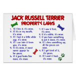 JACK RUSSELL TERRIER Property Laws 2 Cards
