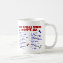 JACK RUSSELL TERRIER Property Laws 2 Mug