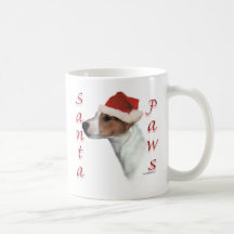 Jack Russell Terrier Santa Paws Mug