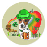 Jack Russell Terrier St Pats stickers