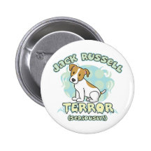 Jack Russell Terror Button