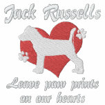 Jack Russells Leave Paw Prints Polo Shirt
