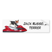Jack Russsell Terrier Bumper Sticker