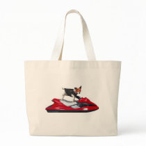Jack Russsell Terrier tote bag