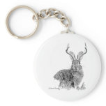 Jackalope keychains