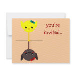jackill bird bat invitations