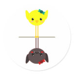 jackill bird bat stickers