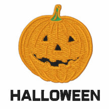 Jackolantern Ladies Shirt, Embroidered