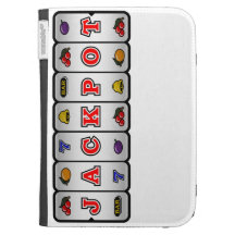 Jackpot Slot Machine Kindle Case (light)