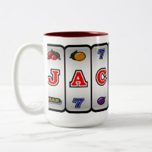 Jackpot Slot Machine Mug