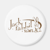 Jackrabbit slims pulp fiction refrigerator magnets