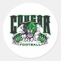 Jackson Central Merry Cougars Sticker