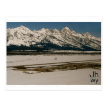 Jackson Hole Airport Postcard