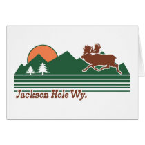 Jackson Hole Wyoming Greeting Card
