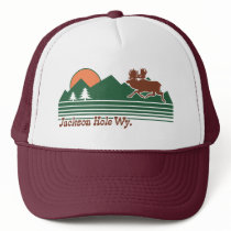 Jackson Hole Wyoming Trucker Hats