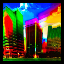 Jackson, Mississippi vibrant posters