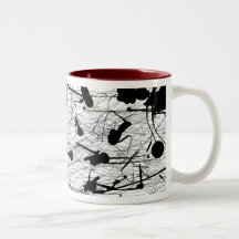 Jackson Pollock Revival Coffee Mug